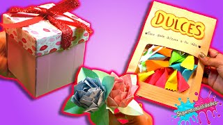 6 Ideas de regalos fáciles para San Valentín  Supermanualidades [upl. by Sairahcaz]