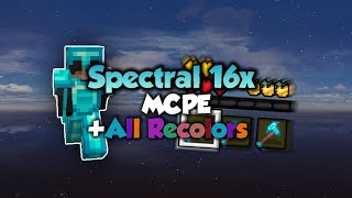 Spectral 16x Vaes 30k MCPE Texture Pack by Zlax [upl. by Shelagh]