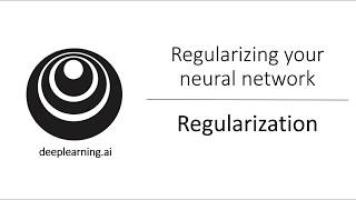 Regularization C2W1L04 [upl. by Aleda]