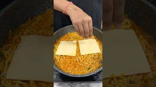 Desi Cheese Maggi ASMR Cooking recipe cooking shorts crunchytreats food maggi cheesemaggi [upl. by Herson]