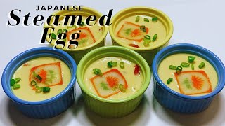 JAPANESE STEAMED EGG RECIPE [upl. by Ahseram]