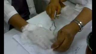 How to do a paraffin test [upl. by Yllet]