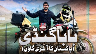 1ST MOTOVLOGER TO REACH BABA GUNDI ON AFRICA TWIN AFGHANISTAN TAJKISTAN BORDER  ZS MOTOVLOGS [upl. by Nitsa]