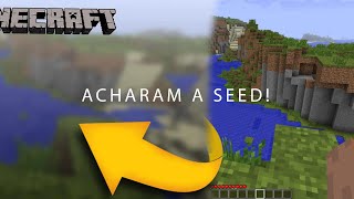 ACHARAM a SEED da TELA DE FUNDO do MINECRAFT [upl. by Candy490]