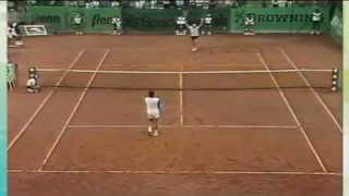 Boris Becker  Start seiner Tenniskarriere 1984 [upl. by Aronael]