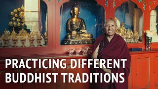 Practicing Different Buddhist Traditions  Geshe Tashi Tsering [upl. by Iemaj]