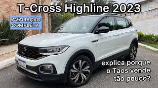 TCROSS HIGHLINE 2023 explica porque o Taos vende tão pouco Quer saber por que [upl. by Lad]