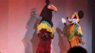 Disney Dreamers Show  Kuzco amp Izma 2013  Disneyland Paris [upl. by Horodko]