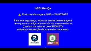 INTEGRAR SMS  WHATSAPP  Usando ACESSO EXTERNO [upl. by Eicats232]