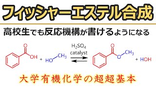 【大学レベル！】エステル合成の反応機構を超詳しく解説【定番実験座学】 [upl. by Jany]