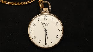 Vintage Pocket Watches quotSekondaquot 19 jewels made in USSR [upl. by Alfonzo]