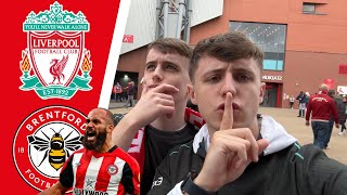 WE MET MBEUMO AND TOLD HIM NOT TO SCORE  LIVERPOOL VS BRENTFORD MATCH DAY VLOG [upl. by Montanez]