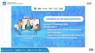 Pembekalan Mahasiswa Kampus Mengajar Angkatan 7 Tahun 2024 [upl. by Annaj312]