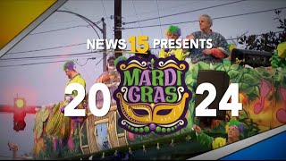 News 15 brings you sights and sounds from Mardi Gras 2024 [upl. by Fang]