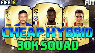 FIFA 18 30K40K SQUAD BUILDER feat MURIEL BEN YEDDER BAKAYOKO [upl. by Linders750]