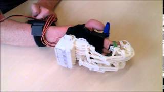 A low cost hand exoskeleton [upl. by Ettenirt553]