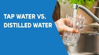 Distilled water vs Tap water  Fact [upl. by Warrick541]