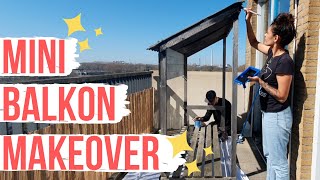 MAKEOVER BALKON  BALKON DIY  Clean With Me Nederlands  JIMSampJAMA [upl. by Ahsie]