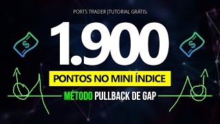 O Poder Do Pullback 1900 Pontos Mini Índice MÉTODO Pullback De Gap [upl. by Harhay701]