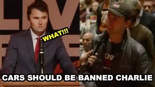 Charlie Kirk Annihilate Climate Change Radical amp Leaves Room SPEECHLESS 👀 [upl. by Nassir]