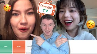 Complimenting People in Their NATIVE Language  Omegle [upl. by Lustig]