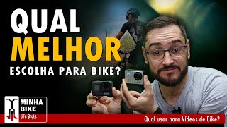 QUAL CAMERA USAR PARA GRAVAR VÍDEOS DE BIKE  Minha Bike Life Style [upl. by Jenna]