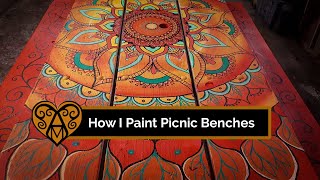 🎨 How to Paint a Picnic Table [upl. by Veronika]