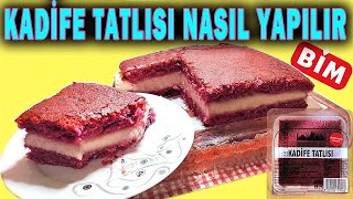 KADİFE TATLISI 🌟🌟 Meşhur BİM tatlısı nasıl yapılır tam ölçüsüyle bu videoda 💯💯💯 [upl. by Nimad]