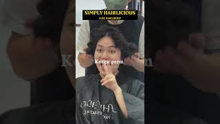 Simply Hairlicious  Korean Wave Perm hairperm hairstyle [upl. by Hamburger]