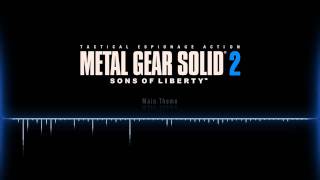 Metal Gear Solid 2 OST  Main Theme [upl. by Leroj]