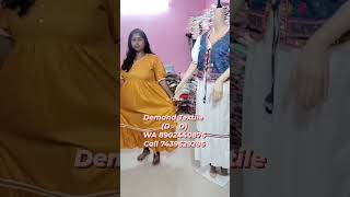 DEMAND TEXTILE D🧍D manufacturer of Kurti Nighty Leggings Itemshttpswwwwhatsappcombusiness [upl. by Asinla]