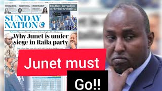 Why Suna East Mp Junet Mohamed Is Not Attending Odm Raila Odinga Led Rallies [upl. by Alatea834]