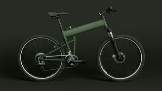 Montague Folding Bike Animation [upl. by Elyr192]