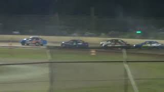 production sedans Aus title B main 1 part 3 Kingaroy speedway 17042022 [upl. by Viehmann448]