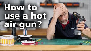 How to use the hot air gun CHG900 [upl. by Tenaj648]