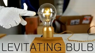 FLYTE  Levitating Light Bulb  Kickstarter  unboxing amp demo [upl. by Mechling]