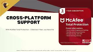 McAfee Total Protection – 3 Devices 1 Year Protect Your Devices Security [upl. by Adim]