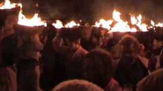 Allendale Tar Barling Tar Barrels New Year 2011 [upl. by Atimad]