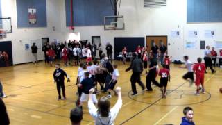 CLBL 6th Grade Championship game halfcourt buzzer beater [upl. by Aney]