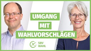 SBV Wahl FAQ Getrennte Wahl der Vertrauensperson und der SBVStellvertretung [upl. by Alleyne]