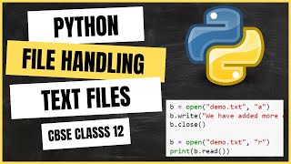 Class 12 CBSE File Handling Part 1  Introduction and Text Files  Tamil [upl. by Reeher]