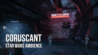 Coruscant Underworld  Star Wars Ambience  City Ambience Quiet Chatter Speeders [upl. by Torres]