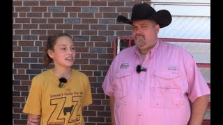 Iowa Governors Charity Steer Show  Kate Totemeier [upl. by Brenden46]