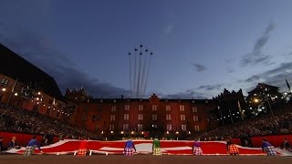 Patrouille Suisse Basel Tattoo 2015 [upl. by Inaej]