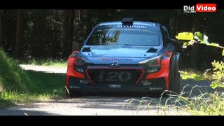 Tests day T Neuville amp N Gilsoul Hyundai i20 wrc 082016 Didvidéo [upl. by Eylrac]