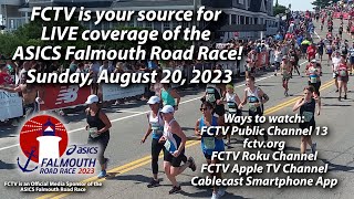 Asics Falmouth Road Race 2023 Live [upl. by Skvorak]