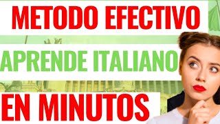 📗 APRENDE ITALIANO en pocos MINUTOS [upl. by Nayar949]