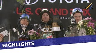 Red Gerard earns careers second in Aspen Snowmass  Highlights [upl. by Enyawal446]