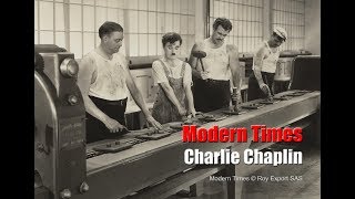 Charlie Chaplin  Factory Scene  Modern Times 1936 [upl. by Anelec]