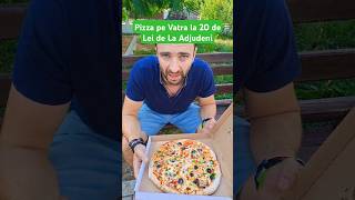 PREA BUNA PIZZA ASTA LA 20 DE LEI PE VATRA DE LA ADJUDENI bogdanreviews pizza [upl. by Lepine246]